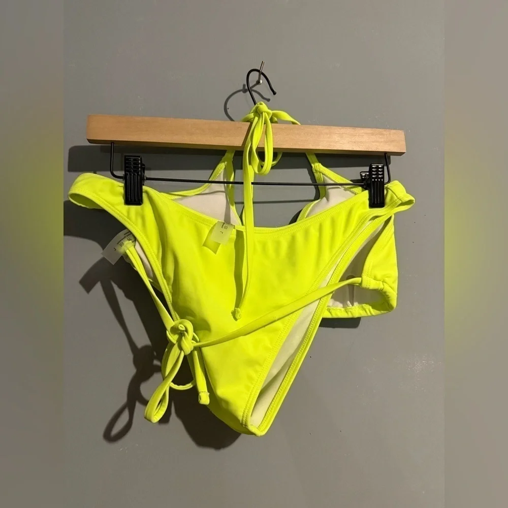 Bright Yellow Bikini Set